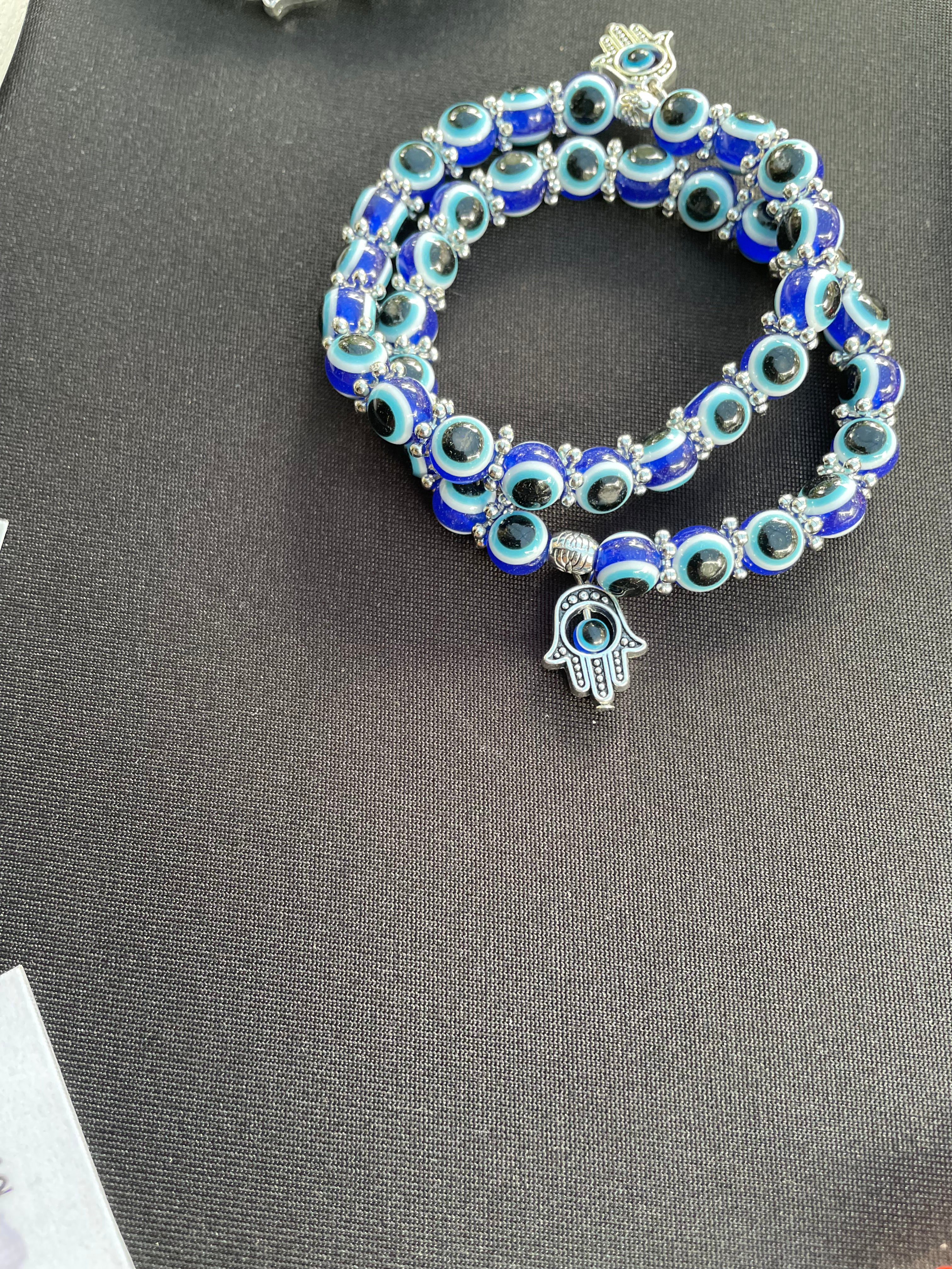 Blue Evil Eye Bracelet